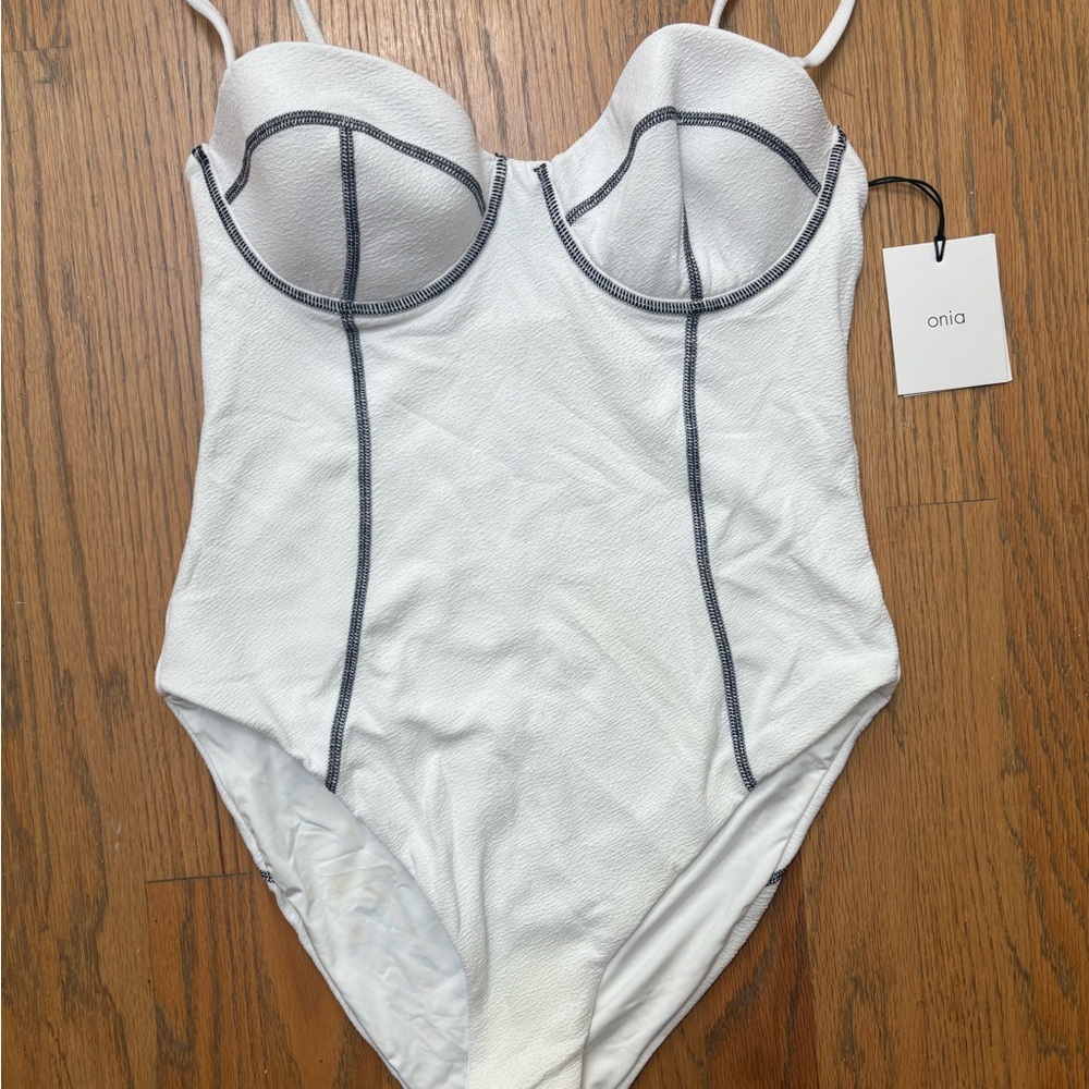 NEW Onia Valerie One Piece Swimsuit - Picture 4 of 5